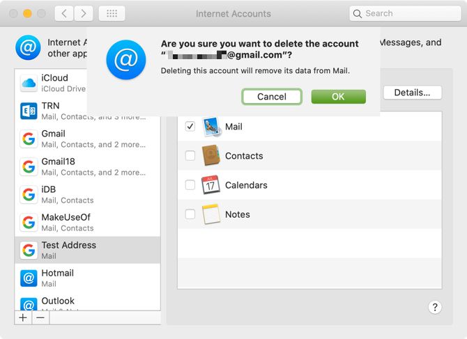 mac stop popup for internet accounts password